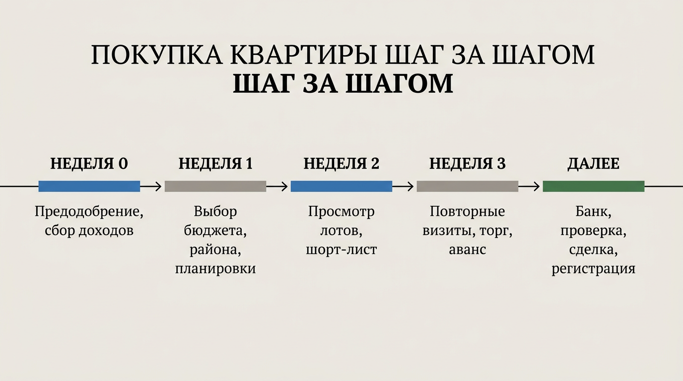 План покупки квартиры
